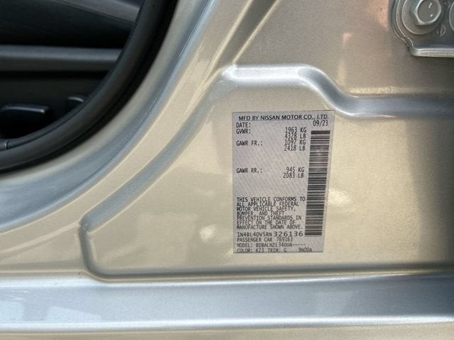 2024 Nissan Altima 2.5 SV