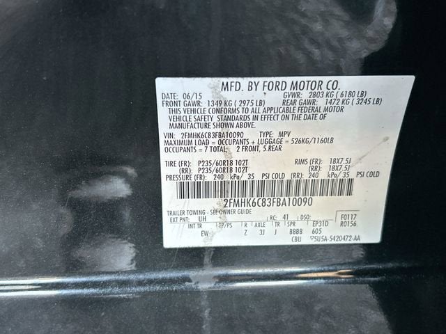 2015 Ford Flex SEL