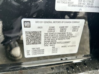 2026 Chevrolet Silverado 2500 HD LT