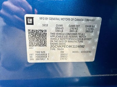 2019 Chevrolet Silverado LD LT