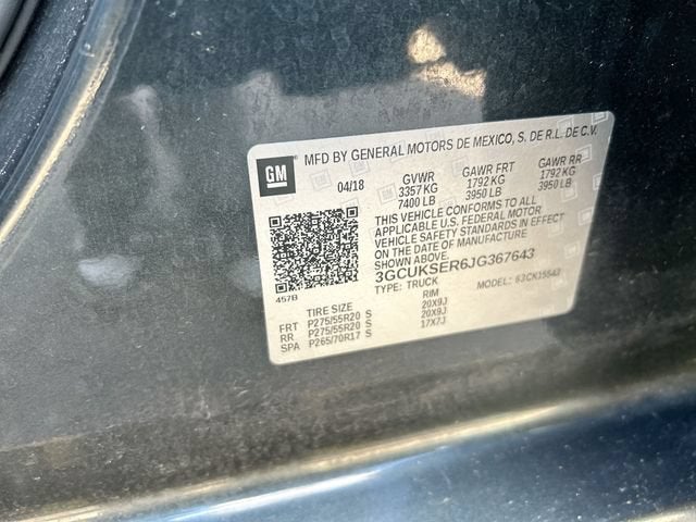 2018 Chevrolet Silverado 1500 LTZ