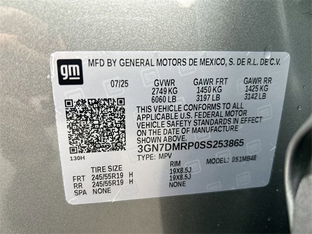 2025 Chevrolet Equinox EV LT