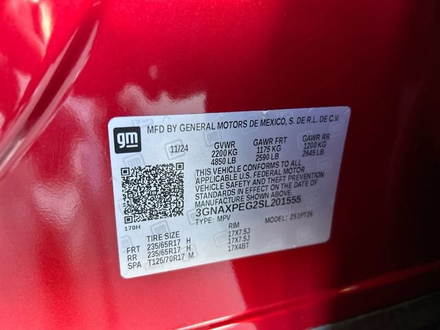2025 Chevrolet Equinox LT
