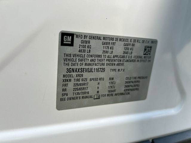 2018 Chevrolet Equinox LT