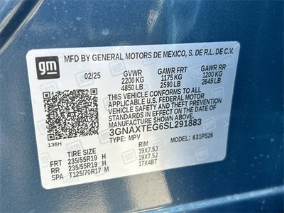 2025 Chevrolet Equinox RS