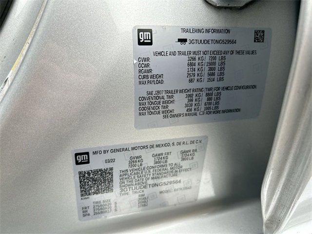 2022 GMC Sierra 1500 SLT