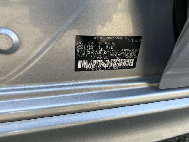 2019 Subaru Impreza 2.0i Sport