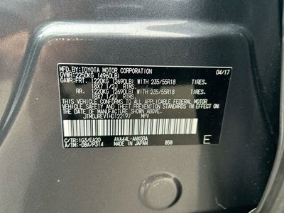 2017 Toyota RAV4 Hybrid Limited