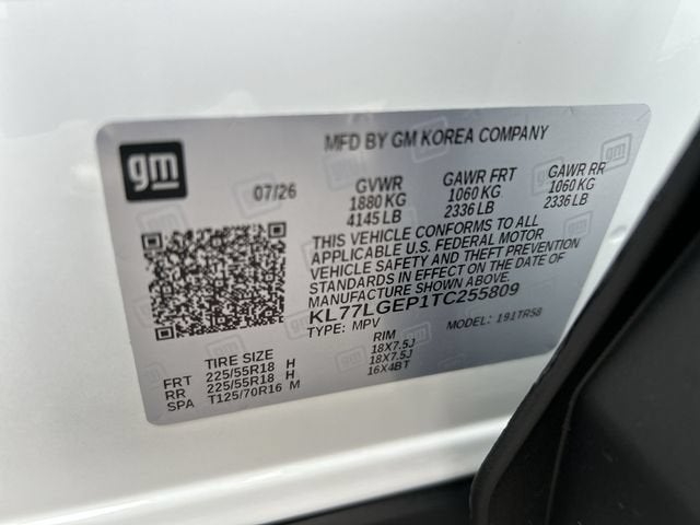 2026 Chevrolet Trax 1RS