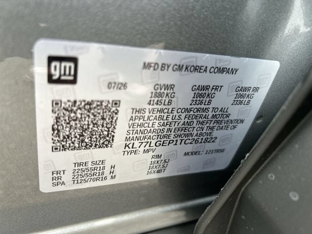 2026 Chevrolet Trax 1RS