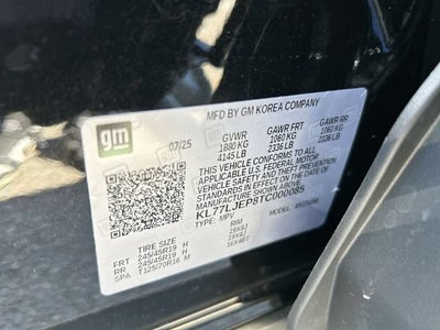 2026 Chevrolet Trax 2RS