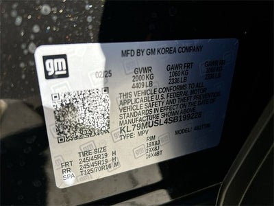 2025 Chevrolet Trailblazer RS