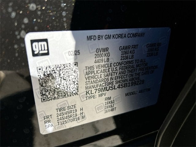 2025 Chevrolet Trailblazer RS