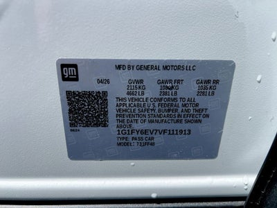 2027 Chevrolet Bolt LT