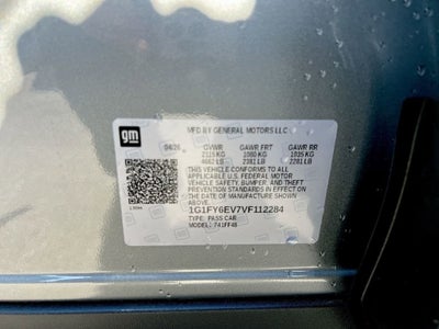 2027 Chevrolet Bolt LT