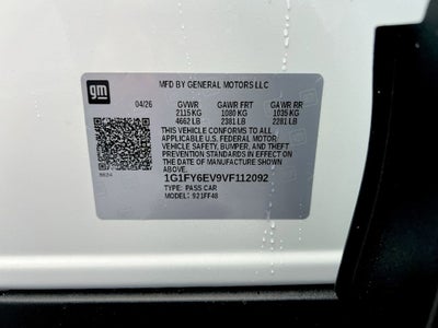 2027 Chevrolet Bolt LT