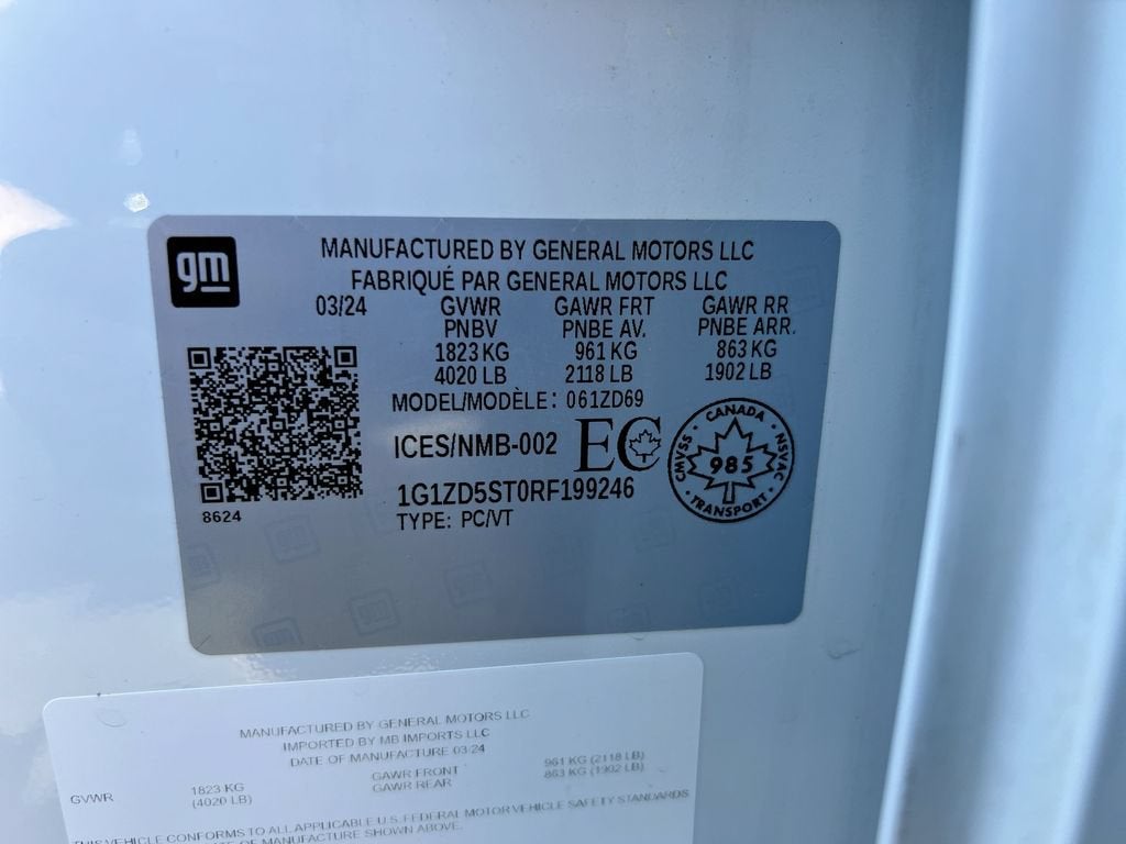2024 Chevrolet Malibu 1LT