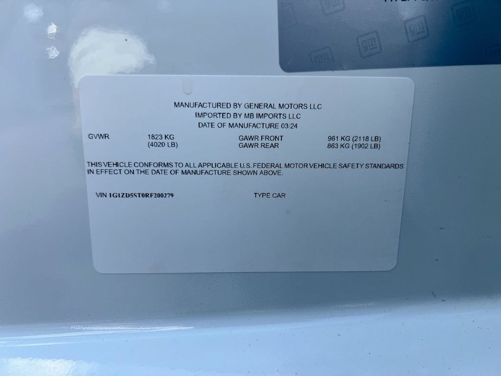 2024 Chevrolet Malibu 1LT
