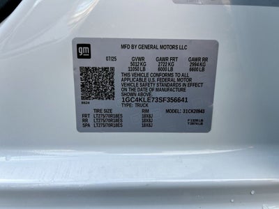 2025 Chevrolet Silverado 2500 HD WT