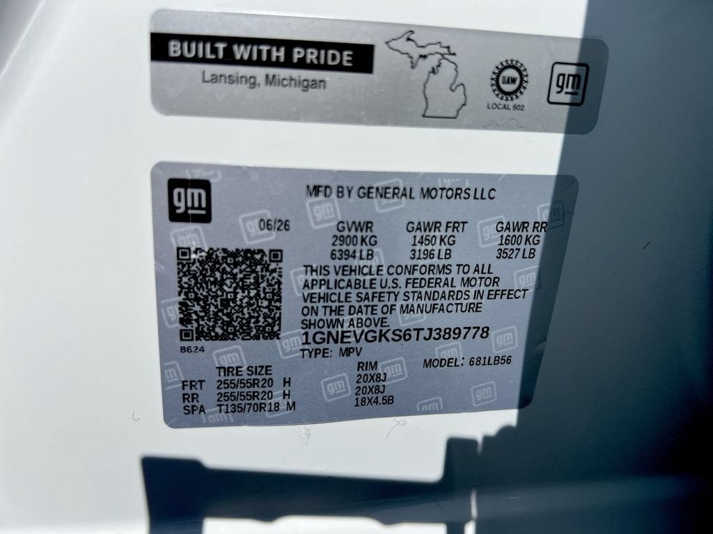 2026 Chevrolet Traverse LT