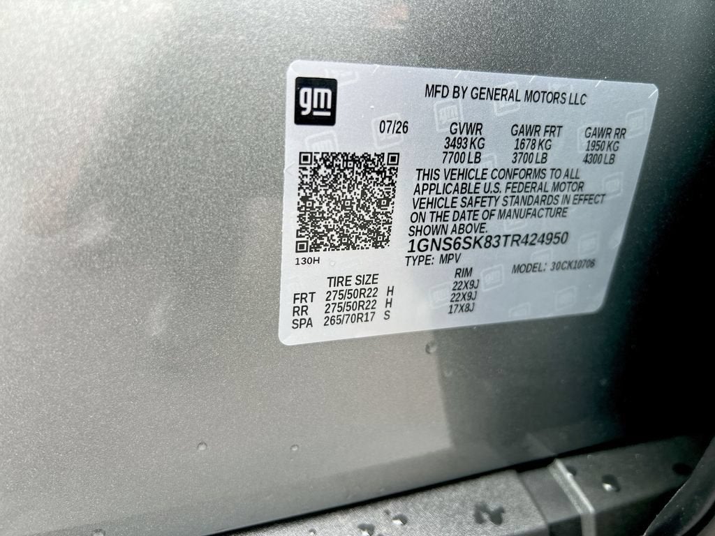 2026 Chevrolet Tahoe Premier
