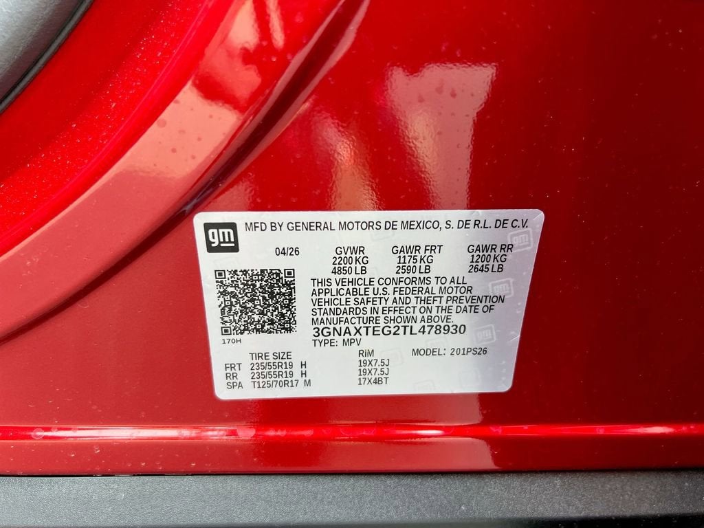 2026 Chevrolet Equinox RS