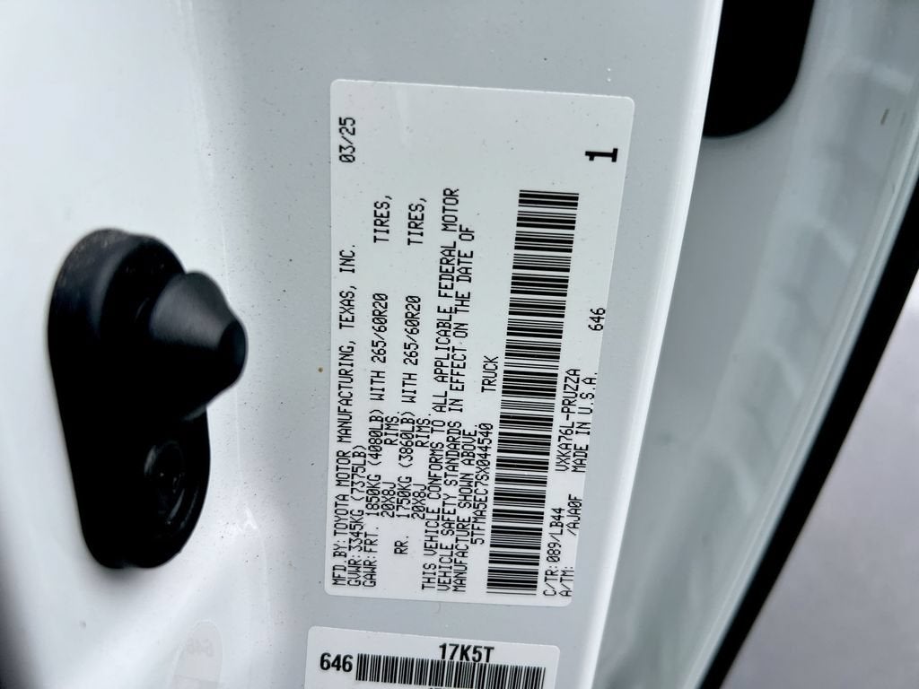 2025 Toyota Tundra 1794 Edition
