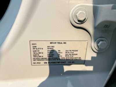2021 Tesla Model Y Long Range