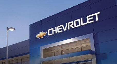 Side shot of Gilchrist Chevrolet dealership