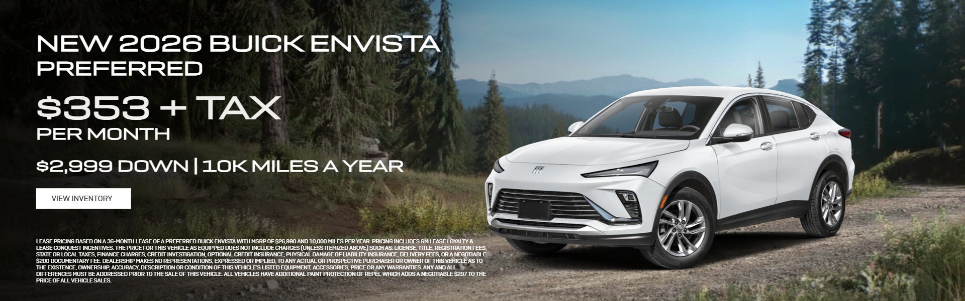 New 2026 Buick Envista Preferred 